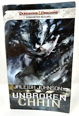 #ad Unbroken Chain A Forgotten Realms Novel Jaleigh Johnson 2010 Paperback Book