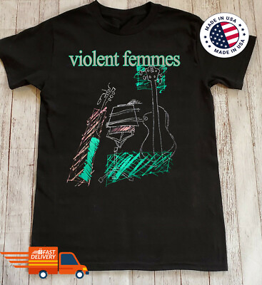 #ad Rare Violent Femmes Band T Shirt Black Size S 4XL Gifl Unisex mv2833