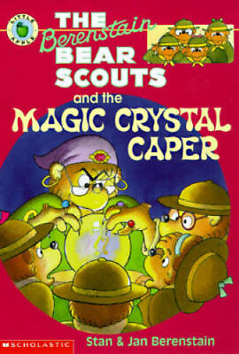 The Berenstain Bear Scouts and the Magic Crystal Caper Paperback GOOD