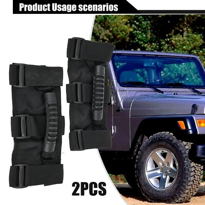 #ad Ergonomic Design Grip Handle for Jeep Wrangler YJ TJ JK JL JLU Maximum Comfort