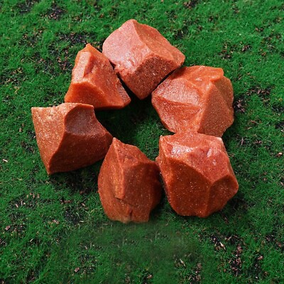 #ad Raw Rough Red Goldstone Chunks Healing Mineral Rocks Crystal Gifts Collection