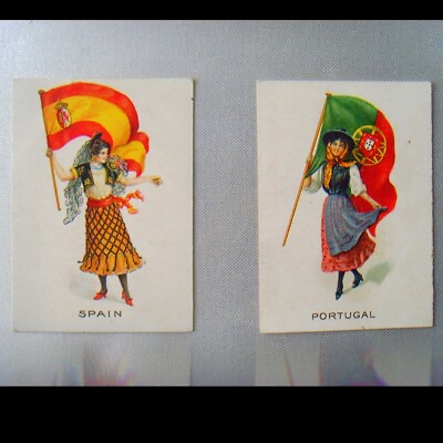 Spain Antique Cards Albert Cigarettes Cards over 100 Years COLLECTLABLES