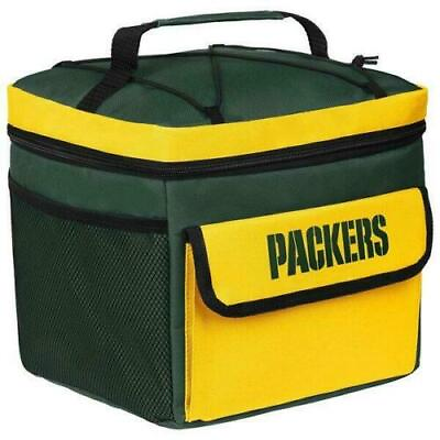 Green Bay Packers NFL Bungee Cooler Lunch Bag Football Team Fan Gift