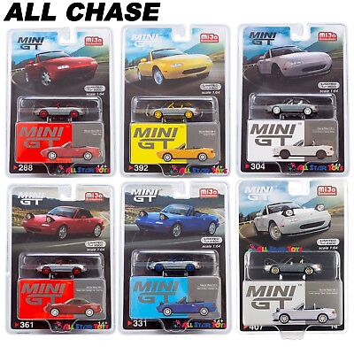 #ad CHASE Mini GT Mazda Miata MX 5 NA Classic CHOOSE MGT00288 #361 392 304 331 407