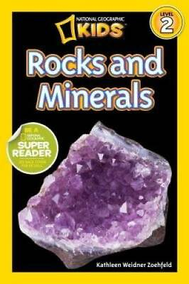 #ad National Geographic Readers: Rocks and Minerals Paperback GOOD