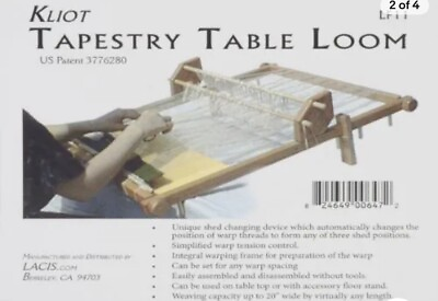 #ad kliot tapestry table loom