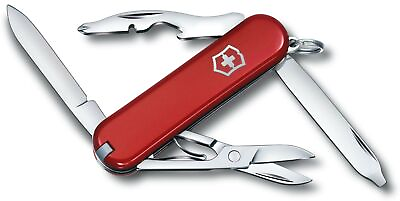 Victorinox Rambler Red Swiss Army Pocket Knife 58 mm 10 Tools