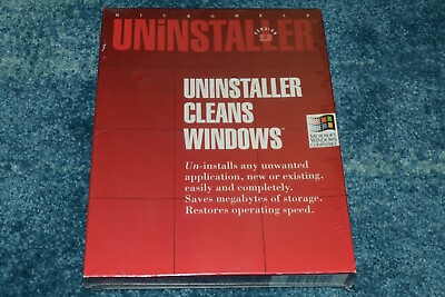 Microhelp Uninstaller Version 2.0 Cleans Windows Windows 3.1 SEALED NEW