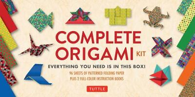 #ad Complete Origami Kit: Kit with 2 Origami How to Books 98 Papers 30 Projects
