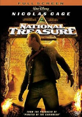#ad National Treasure Full Screen Edition DVD VERY GOOD