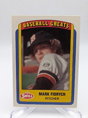 #ad 💥 1990 Swell #122 Mark Fidrych; Detroit Tigers