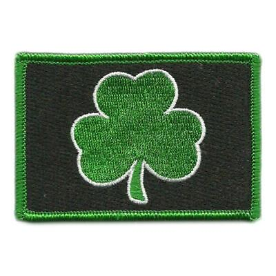 #ad VELCRO® BRAND Fastener Morale HOOK PATCH Irish Clover Full Color 3x2quot;