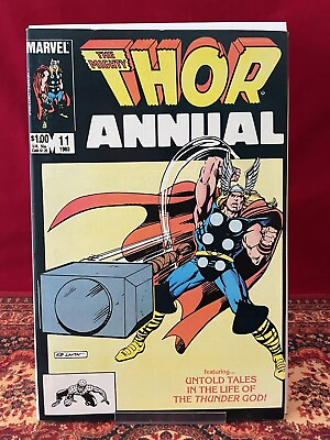 Thor Annual #11 Marvel 1983 1st App. of Eitri The Dwarf Key Issue