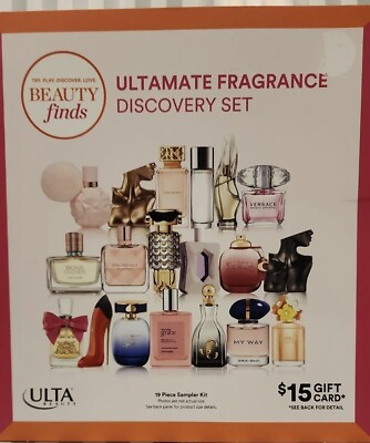 #ad Ulta Beauty Finds Women#x27;s Fragrance Discovery 19pc Parfum Perfume Gift Set
