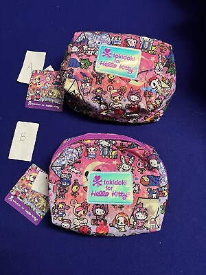 Tokidoki for Hello Kitty: Under The Stars Pouch PICK 1 PATTERN A OR B NEW