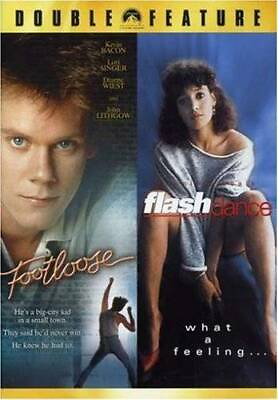 #ad Footloose Flashdance Double Feature DVD VERY GOOD