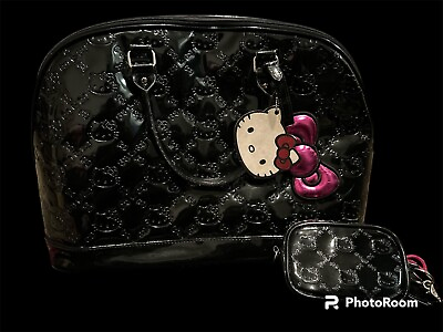 #ad Sanrio Hello Kitty Embossed Handbag Gray Color by Loungefly Sanrio