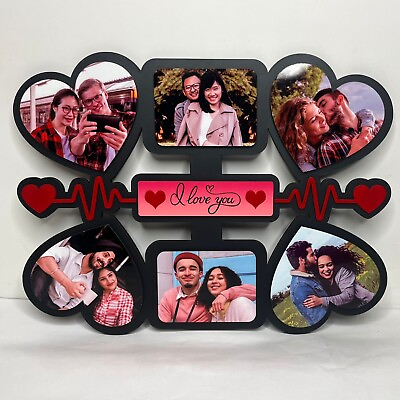 #ad Stylish MDF Couple Customized Photo Frame