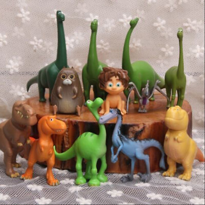 The Good Dinosaur Cartoon Action Figure Kids Toy 12 PCS Movie Arlo Ramsey