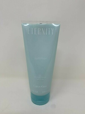 #ad Eternity Summer by Calvin Klein Shimmer Lotion 6.7 oz Womens Very Rare New