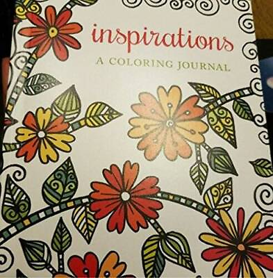 #ad Inspiration a Coloring Journal Paperback By Andrews McMeel GOOD