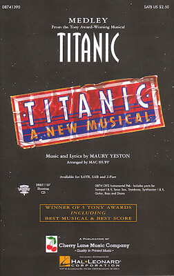 #ad Titanic Broadway Medley SATB Maury Yeston