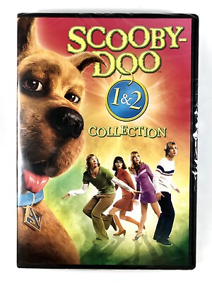 #ad SCOOBY DOO: THE MOVIE SCOOBY DOO 2: MONSTERS UNLEASHED NEW DVD 2 MOVIE 1 DISC