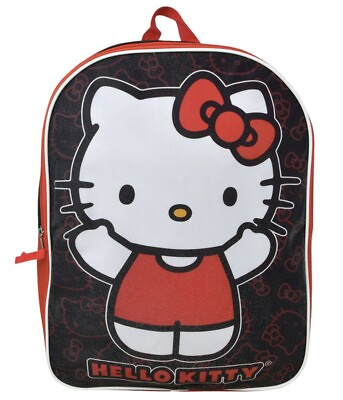 #ad Hello Kitty 15quot; Backpack with Plain Front