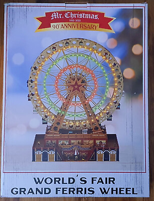 #ad #ad Mr. Christmas 90th Anniversary World#x27;s Fair Grand Ferris Wheel
