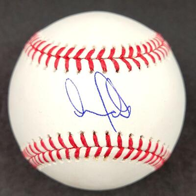 Andy Pages signed MLB Baseball Dodgers Top Prospect autograph BAS Witness Holo