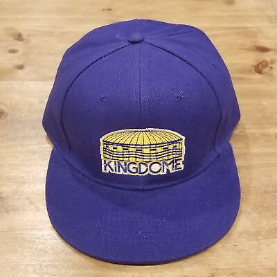 #ad Kindome Seattle Hat Cap Snap Back Blue One Size Stadium Promo