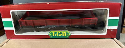 LGB G SCALE Damp;RGW LOW SIDE GONDOLA #4061 40610 Excellent condition with box.