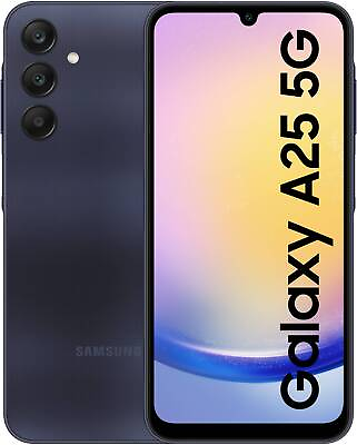 #ad Samsung Galaxy A25 5G Black RAM 8GB 128GB 50 MP 6.5quot; Dual Sim Unlocked Phone