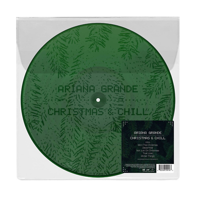 Ariana Grande ‎Christmas And Chill Exclusive RARE Green Vinyl LP w Bonus Track