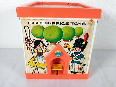 Fisher Price Jack in the Box Puppet 138 Vintage 1970 Toy