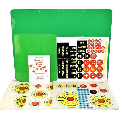 #ad American Educational Products T 607 inorganic Chemistry Made Easy Kit Green