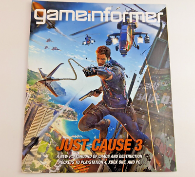 #ad Game Informer Magazine December 2014 Issue 260 Just Cause 3