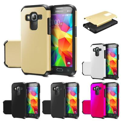 Armor Dual Layer Tough Slim Fit Protective Phone Cover Hybrid Shockproof Case