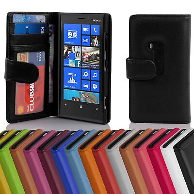 #ad Case for Nokia Lumia 920 Cover Protection Wallet 3 Card Slots Book
