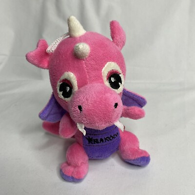 Pink amp; Purple Cute Dragon Stuffed Animal Plush By Yangzhou An’best Toys Co. LTD