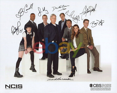 #ad NCIS TV Cast Signed 8x10 Autographed Photo reprint