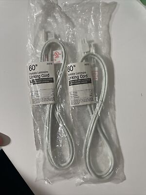 #ad 2 60” Portable Luminaire Linking Cord 30570 to be used with Jasco Linking System