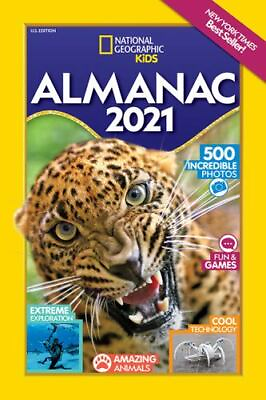 #ad National Geographic Kids Almanac 2021 U.S National Kids 1426336713 paperback