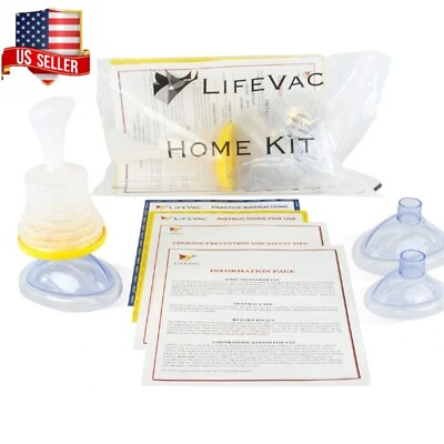 #ad LifeVac Portable Travel and Home First Aid Kit Choking Device for Adultamp;Children
