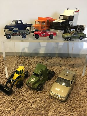 Tootsie Toy Road Champs Crown Victoria Maisto 48 Ford Lot of 9 Vintage trucks