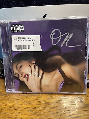 Olivia Rodrigo Guts AUTHENTIC SIGNED amp; SEALED CD IN HAND READY TO SHIP SOLD OUT