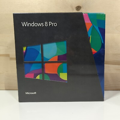 Microsoft 3UR 00001 Windows 8 Pro Upgrade for PC DVD With Key Sealed