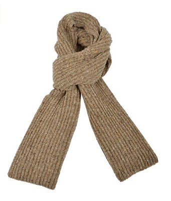 #ad #ad Ferruccio Vecchi Donegal Knit Scarf Beige One Size Made In Italy