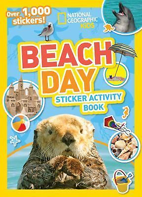 #ad National Geographic Kids Beach Day Sticker Activity Book NG Sticker Activity Bo