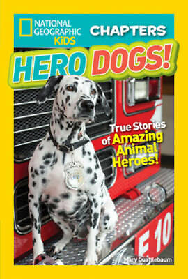 #ad National Geographic Kids Chapters: Hero Dogs NGK Chapters VERY GOOD